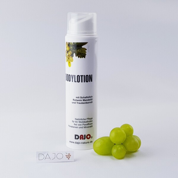 Bodylotion mit Schafmilch, Traubenkernöl und Rotwein 200ml